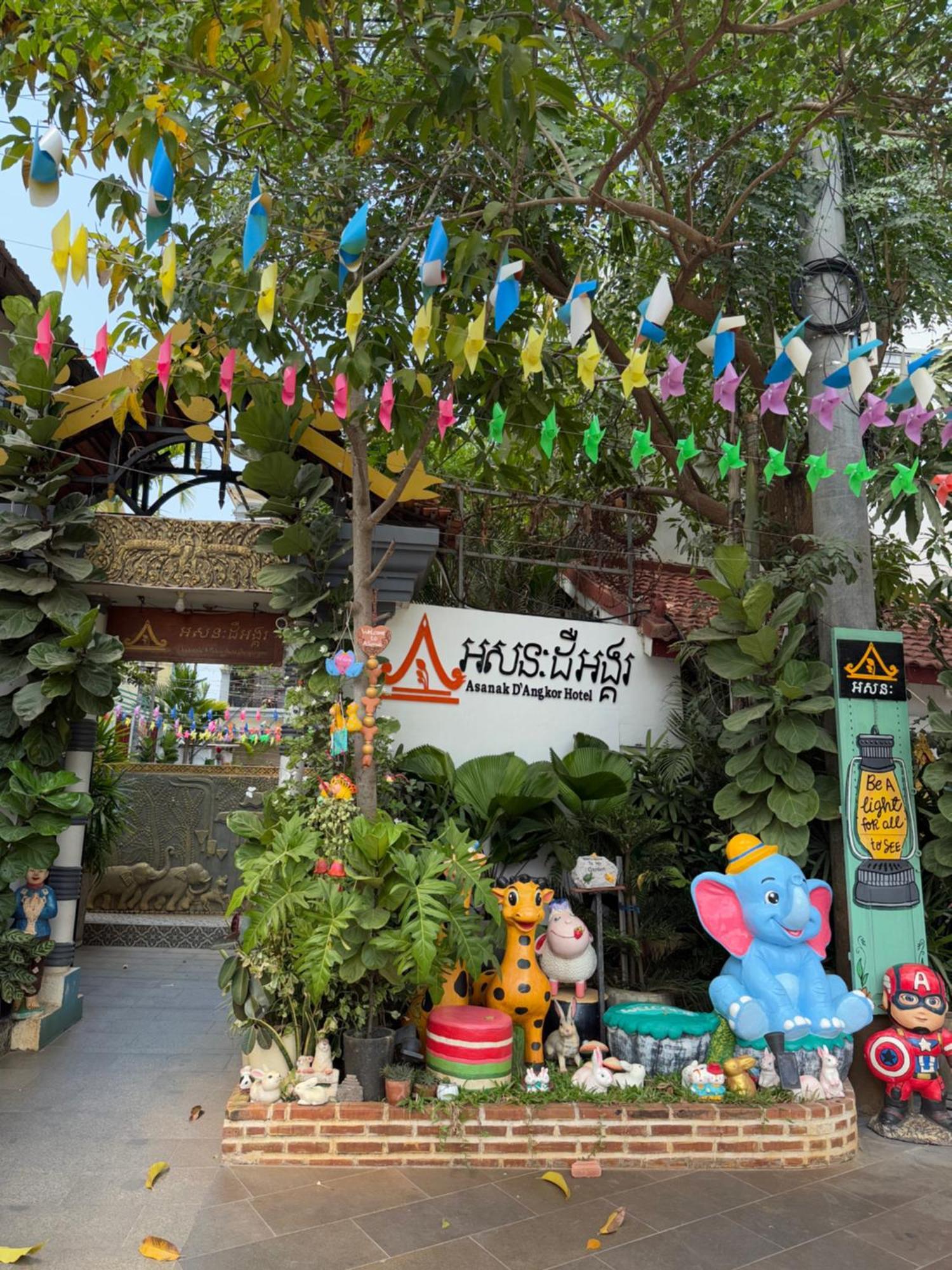 Asanak D'Angkor Boutique Hotel Siem Reap Exterior photo